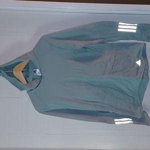 Adidas hooded workout top